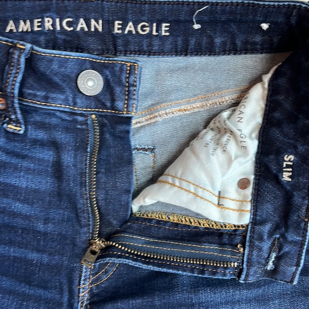 American Eagle‎ Men’s Jeans Next Level Flex Slim Size: 28 X 30 Color: Blue
